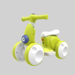 Kids Baby 6V Electric Nbalance Car with Bubble and Music Lighting Max Loading