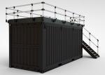 Topshaw Competitive Price Solution 15FT 10ft Black Color Prefabr Coffee