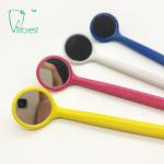 Plastic Disposable Dental Mirror With Spatula