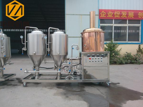 Buy cheap 50L Mini Beer Brewing Kit , Anti Rust Stainless Steel Craft Beer Equipment from wholesalers