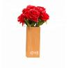 Buy cheap Wooden Digital LED Clock with Flowerpot Beautiful Home Decorative from wholesalers