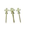 Buy cheap ElectroPlating Zinc Coffin Screw 10# Funeral Hardware Cross Shaped Decoration from wholesalers