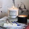 Buy cheap FDA Gift Aluminum Cover Dia 5cm 7.2cm Glass Candle Cup from wholesalers