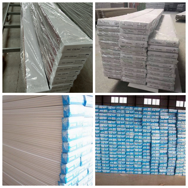 High Glossy PVC Wall Decorative Panel 250mm Width Ceiling Board
