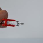 ABS POP Price Tag Holder Clip , Shelf Supermarket Clip For Advertising