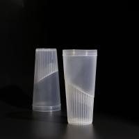 Buy cheap Crystal Clear Plastic PP Cup With Lids For Iced Beverage FDA Approved product