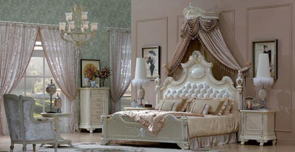 Buy cheap Villa New Modern American Furniture Warehouse Bedroom Sets Solid Wood Double Bed from wholesalers