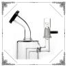 Buy cheap 6 Inches 4 Slit Perc Mini Smoking Water Pipes Black Mouth And Black Base from wholesalers