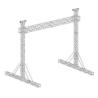 Buy cheap Hang Speaker Aluminum Square Truss / Silver Aluminum Stage Truss 0.5M-4M from wholesalers
