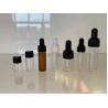 Buy cheap Essential Oils 5ml Amber Glass Dropper Bottles With ChildProof Cap from wholesalers