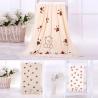 Buy cheap Home/Hotel Coral Fleece Soft Towel Set Microfiber Bear Print Bath Towel Three-piece Set from wholesalers