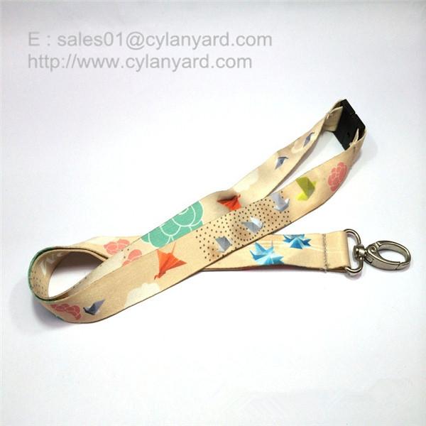 Buy cheap Dye sublimation transfer print lanyard with breakaway buckle from wholesalers