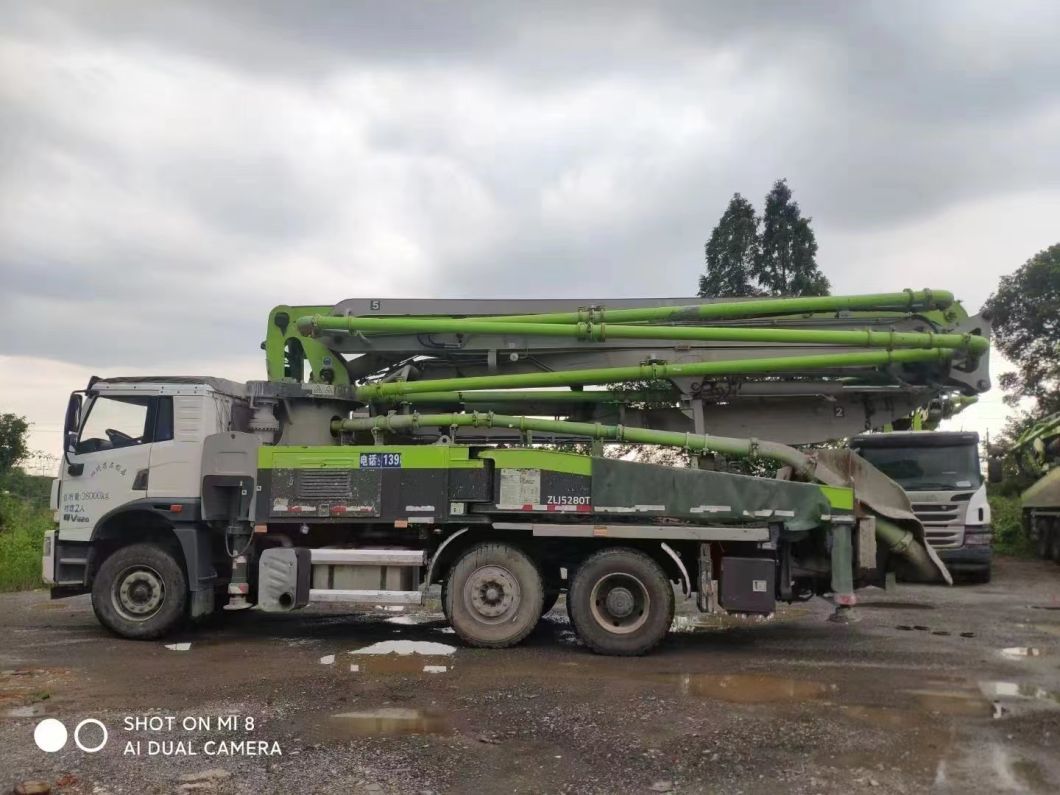 Sales of 40m Concrete Pump Truck Equipment of Zoomlion in 2020
