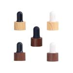 Custom Closure 18mm 20mm 24mm Glass Dropper For Essential Oil Bottle