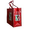 Buy cheap OEM Waterproof PRI Red Woven PP Shopping Bags With White Binding Edge from wholesalers