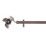 Anti - Copper Easy Installling Pipe Curtain Rods Thickness 0.5 MM