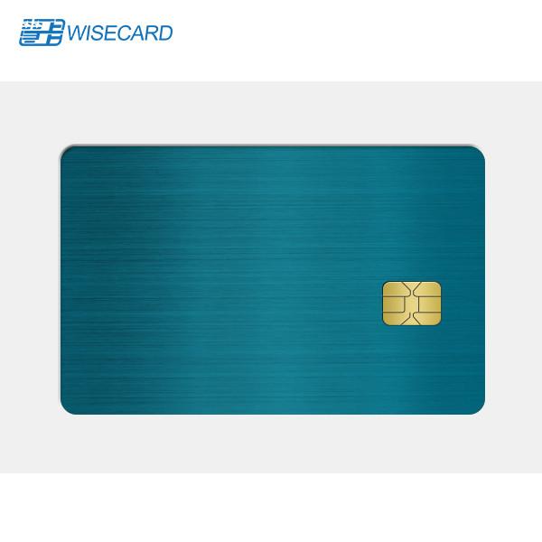 Buy cheap WCT Loyalty Custom Metal Membership Cards Dual Interface Printing Name from wholesalers