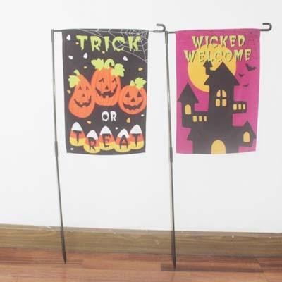 Buy cheap Halloween Garden Flag pumpkin and haunted house from wholesalers