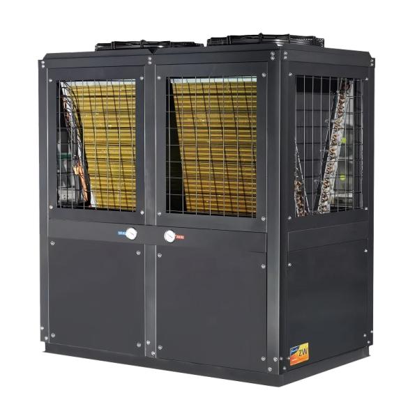 Buy cheap 10 HP Meidbao Grey Color Galvanized Sheet Industrial Used Air Source Heat Pump from wholesalers
