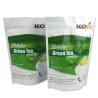 Buy cheap resealable aluminum foil zip lock stand up green coffee tea bag from wholesalers