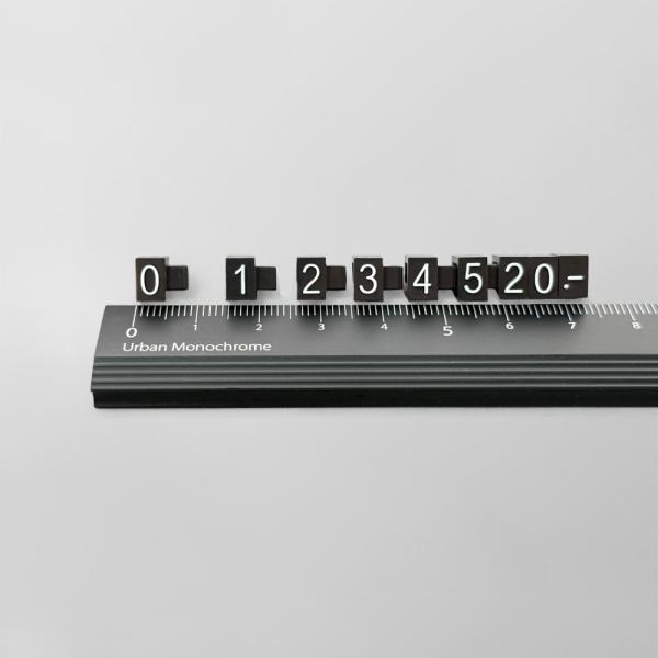 Buy cheap Black EASY 7x5mm Jewelry Price Cube for Elegant Displays and Storage Solutions from wholesalers