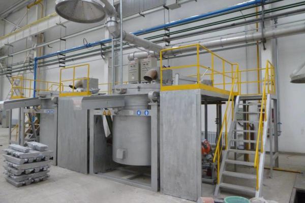 Buy cheap 1000KG 1200KG High Frequency Induction Furnace Natural Gas Heating from wholesalers