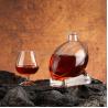 Buy cheap Customized Transparent Fashion Shape of Brandy Whiskey Glass Bottle for Party Customized from wholesalers