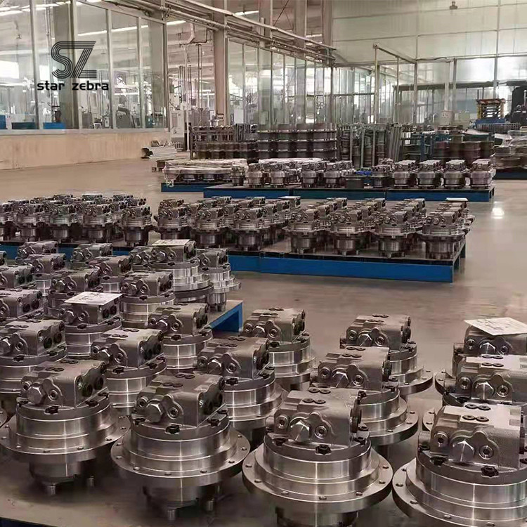 OEM Excavator Travel Gearbox , Hydraulic Final Drive Motor For EX22 TB125