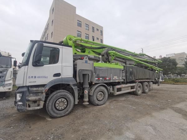 Buy cheap Affordable Cylinder Type Mobile Pump Zoomlion 63meter 52meter Used Concrete Boom Pump from wholesalers