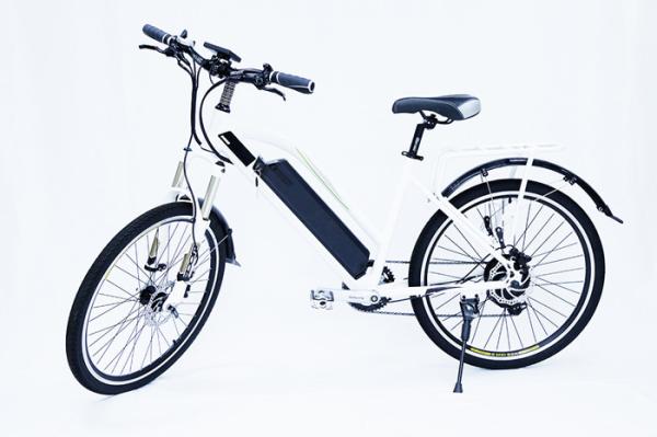 Buy cheap Front Fork Suspension Electric Assist Bicycles Rear Brushless Geared Motor from wholesalers