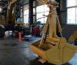 SK007 SK027 Clamshell Grab Bucket NM400 Customization