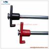 Buy cheap Heavy duty steel tent peg tent stake with plastic head 23cm or 25cm from wholesalers