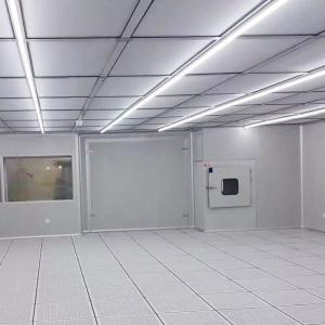 China Elevated Flooring HEPA Filter ISO Clean Rooms 0.3um Micro Dust Free on sale