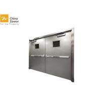 Buy cheap 304 Stainless Steel Fire Rated Doors With Glass Insert/ One Hour Fire Rated product