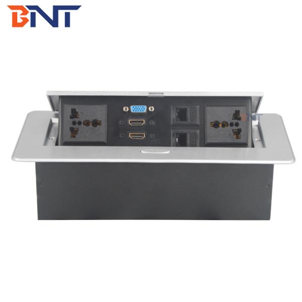 Buy cheap 220V Square Desktop Pop Up Power Plug Zinc Alloy For Computer Supply from wholesalers
