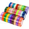 Buy cheap 40mm MultiColored Plain Satin Ribbon Customized Length Two Sided Satin Ribbon 50m Length from wholesalers