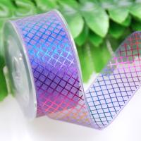Buy cheap Fragrance Packaging Rainbow Organza Ribbon , 19mm Length Sheer Organza Ribbon product
