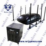 Waterproof 1300Watt Vehicle Signal Jammer Full Band Radio Frequency