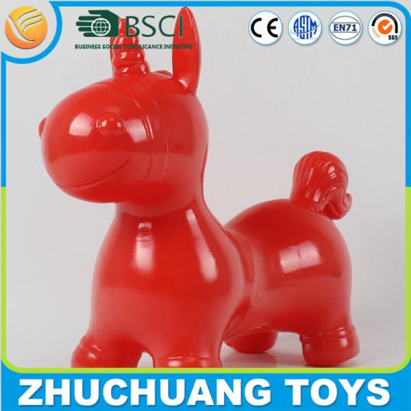 Buy cheap kids play inflatable small plastic pvc unicorn toys from wholesalers