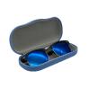 Buy cheap 63g Custom Glasses Cases Clamshell Hard Blue Plastic Printed from wholesalers