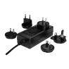 Buy cheap 24V 1A Black Interchangeable Power Adapter OEM / ODM Customized from wholesalers