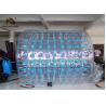 Buy cheap Exciting Inflatable Water Toys Walk On Roller Ball Of 1.0mm Transparent PVC from wholesalers