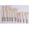Buy cheap Disposable Wooden Dessert Spoon Ice Cream Spoon 95mm Party Gathering Cake Spoon from wholesalers