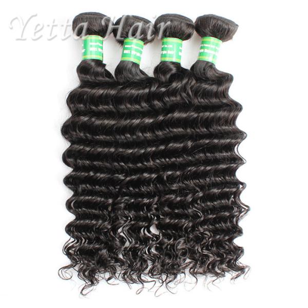 Buy cheap Fashionable Deep Curly Remy Malaysian Hair Extensions Without Chemical from wholesalers