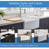 Buy cheap 30 Inch Farmhouse Kitchen Sink And Cabinet For Bathroom Reversible Single Basin from wholesalers