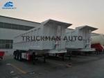 High Capacity Dump Semi Trailer Extra Durability Designed For Mining Transport