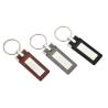 Buy cheap Promotional Custom Leather Keyring Debossing Personalized Logo Zinc Alloy Material from wholesalers