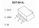 SOT89-3 78L05 5v Voltage Regulators Plastic Encapsulate
