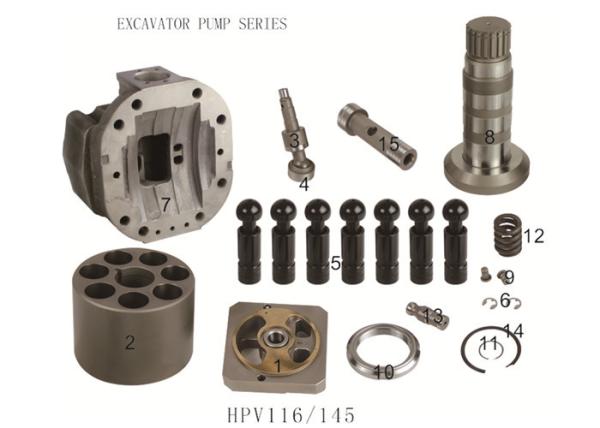 Buy cheap EX200/300 HPV116/145 Excavator Pump Parts 9065880 from wholesalers