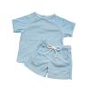 Buy cheap Towel Terry Fabric Custom Tee Shirts Neutral Baby Cosy Raglan Sleeve Tshirts from wholesalers